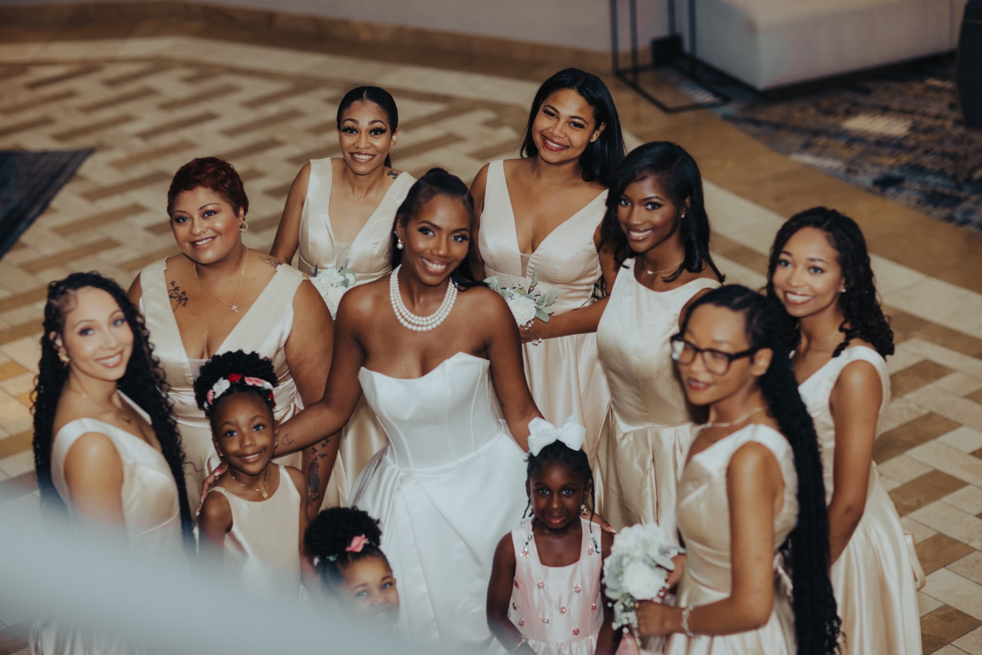 Bridal Party Gathered