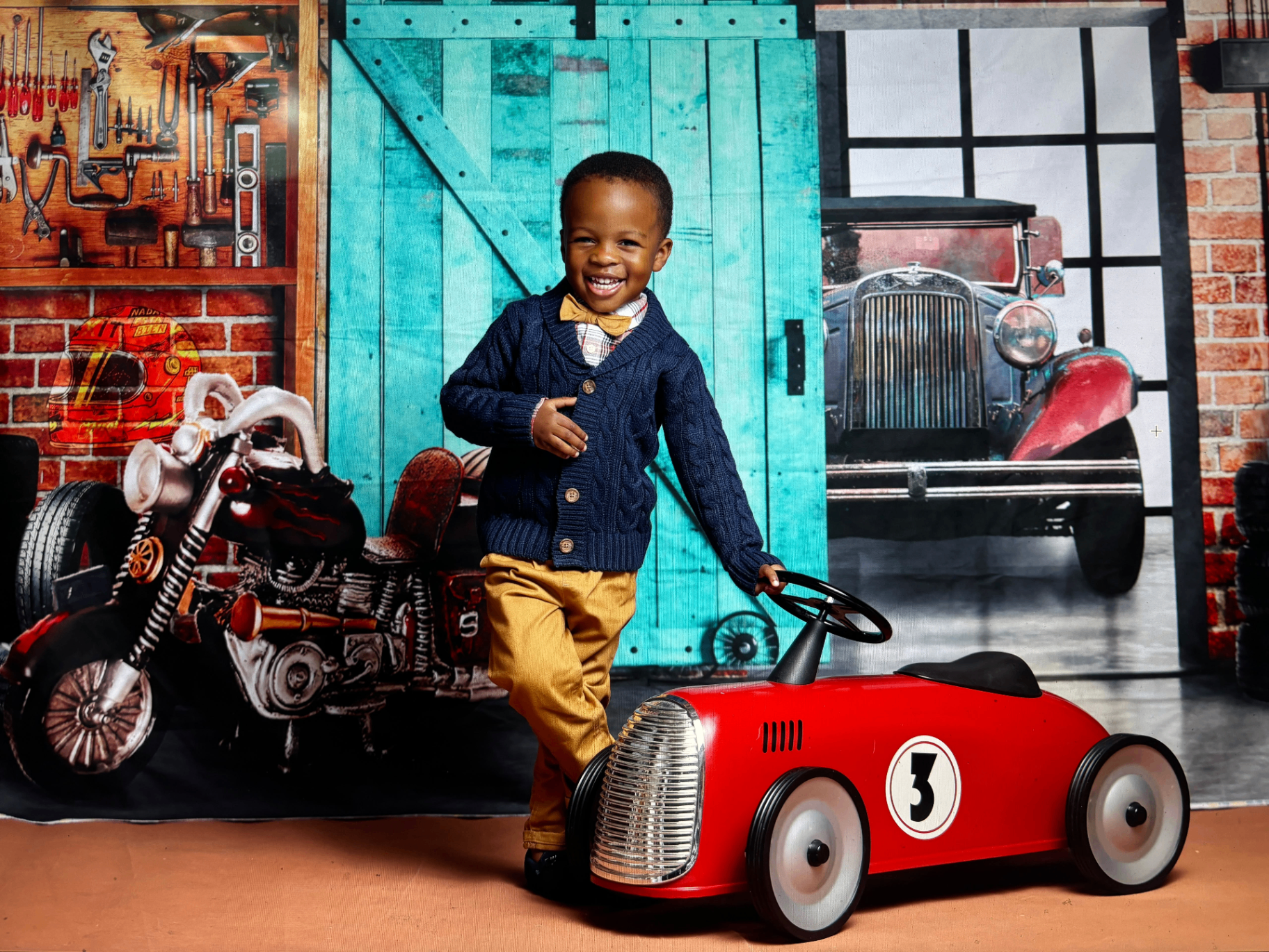 Little Racer Portrait