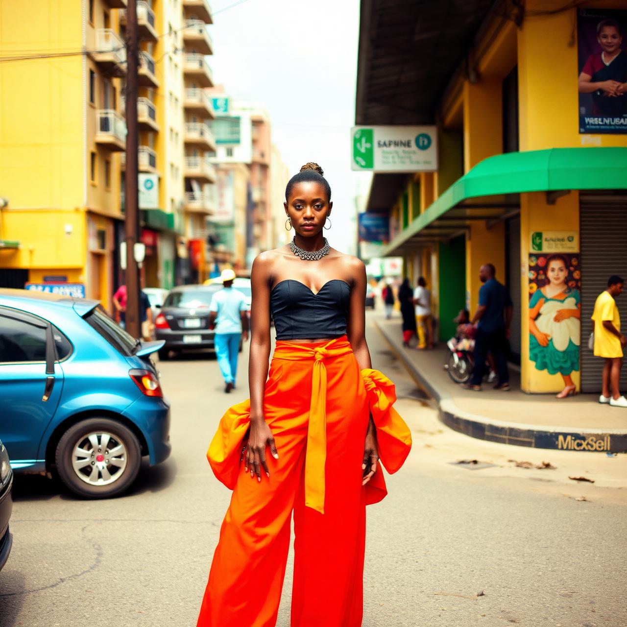 Lagos, after rain